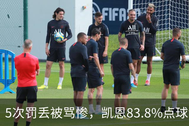 5次罚丢被骂惨，凯恩83.8%点球命中率却压过梅西C罗